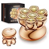 MAXGROOM® PRO 7D Electric Head Shaver for Bald Men – Electric Razor with 7D Flexible Skin-Friendly Blades, Long Battery Life, IPX6 Waterproof, LED Display, 2 Speed Settings, Premium Gifts for Men