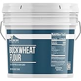 Earthborn Elements Buckwheat Flour 1 Gallon Bucket, Gluten-Free, Baking