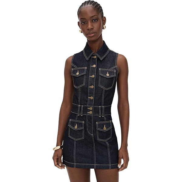 ALEXIS Women's Taylin Dress, Denim, XS at Amazon Women's Clothing store