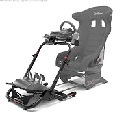 Extreme Simracing Suporte Para Volante Cockpit Simulador SGT Preto