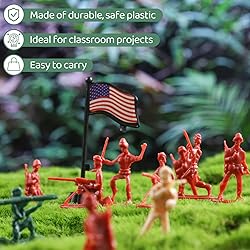 3 otters 300PCS Toy Soldiers Set, Army Men Figures