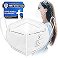 W WARDERER FFP2 Face Masks 15 Pack, White Disposable Masks for Adults, Breathable Protective Dust Masks with 99.5% Filter Performance, Certified Particulate Respirator Mask, EN 149: 2001+A:2009
