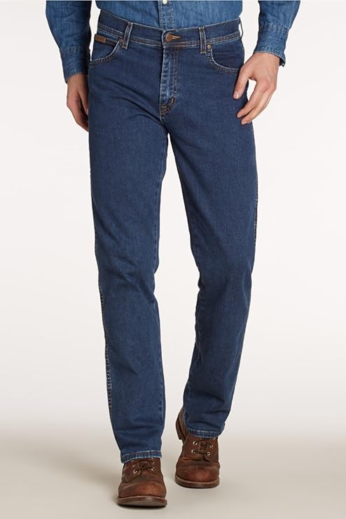 Wrangler Texastraight Dark Stone Jeans