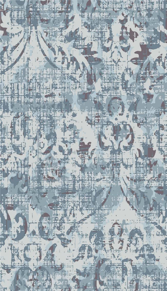 Homemania EXFAB91-60X100CM Nature Printed Rug Aubusson 1 for Living Room, Hall, Bedroom, Nursery Print, Modern, Multicoloured, Polyester, Cotton, 60 x 100 cm