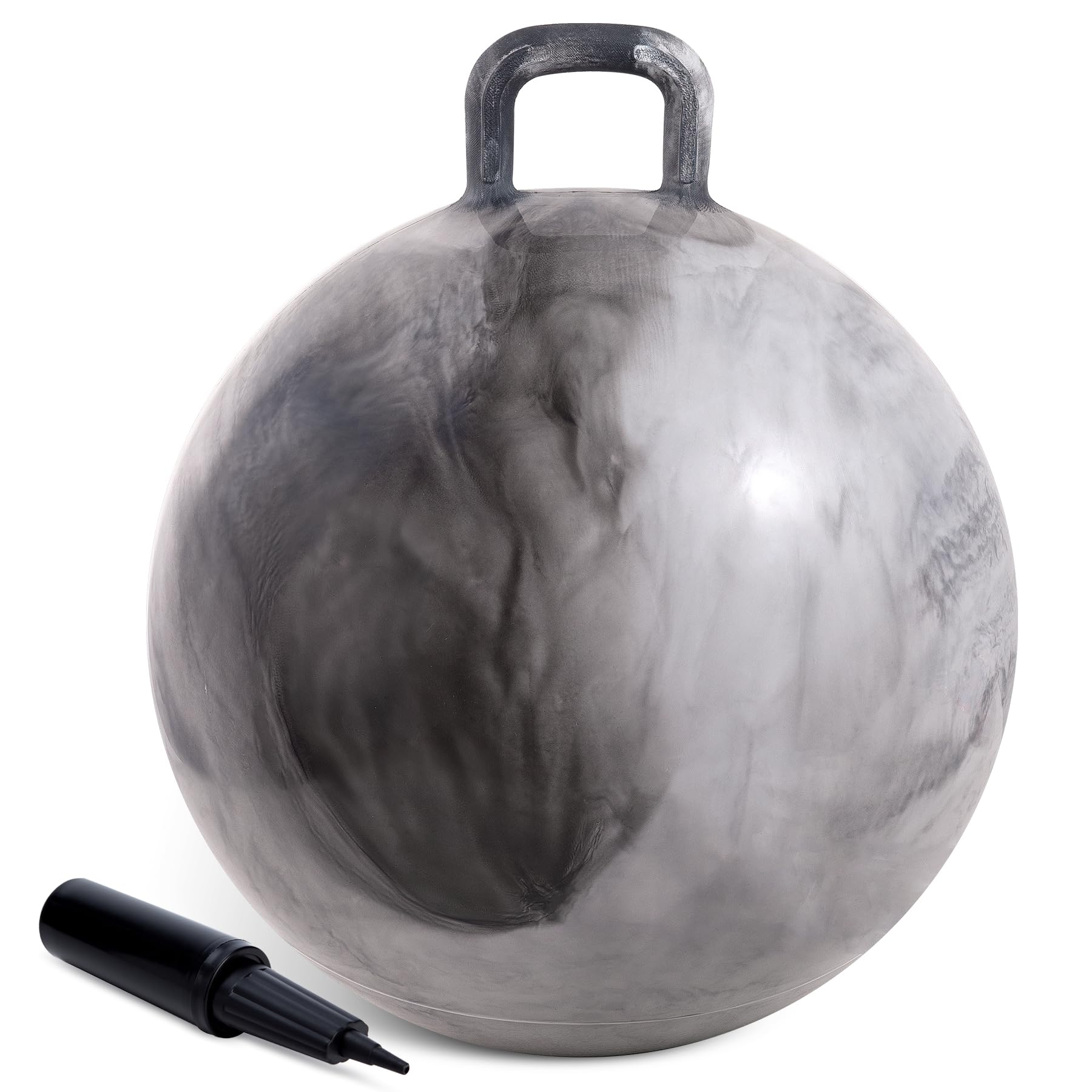 U&C Planet Space Hopper for Kids Age 3-6, 18 Inch Hopper Ball with Handle Bouncy Hopper with Pump Gifts for Children Indoor&Outdoor Garden Game Play — image 1