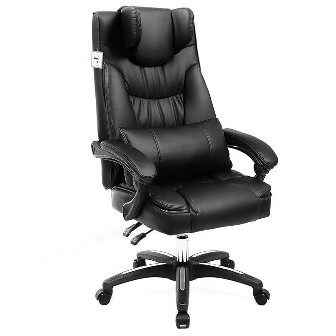 SONGMICS Ergonomic Office Chair Executive Gaming Swivel Chair with