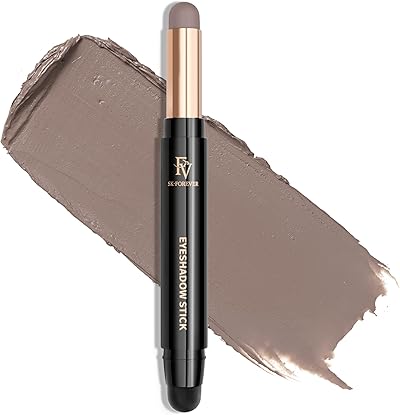 FV Shimmer Creme Lidschatten Stick - Hochpigmentiert, Faltenfrei, Langanhaltend, Wasserfest mit Schimmer-Effekt, Pearl Shimmer (08 Stone Matte)