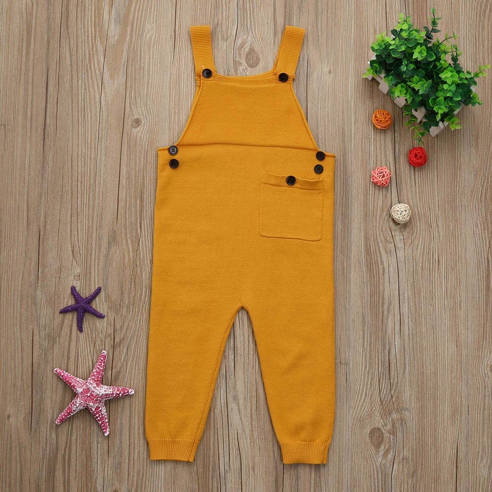 baby girl knit overalls