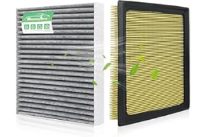 StaunchAuto Engine & Cabin Air Filter for 19-26 Subaru Ascent 2.4L/18-22 Subaru Crosstrek 2.0L/21-22 Subaru Crosstrek 2.5L Air filter for Car Replacement 72880FL00A 16546AA16A Automotive Accessories