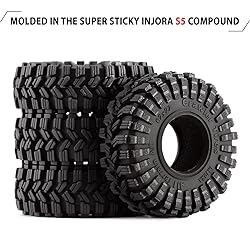 INJORA 1.0 Tires - All Terrain Super S5 King
