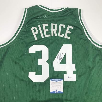 signed paul pierce jersey
