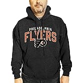 Wright & Ditson NHL Adult Unisex Powerplay Hooded Sweatshirt - Cotton Poly Fleece - Tagless and Comfortable