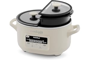 Crock-Pot MultiMeal Multicooker and Programmable Slow Cooker with Bake Function, Oat Milk