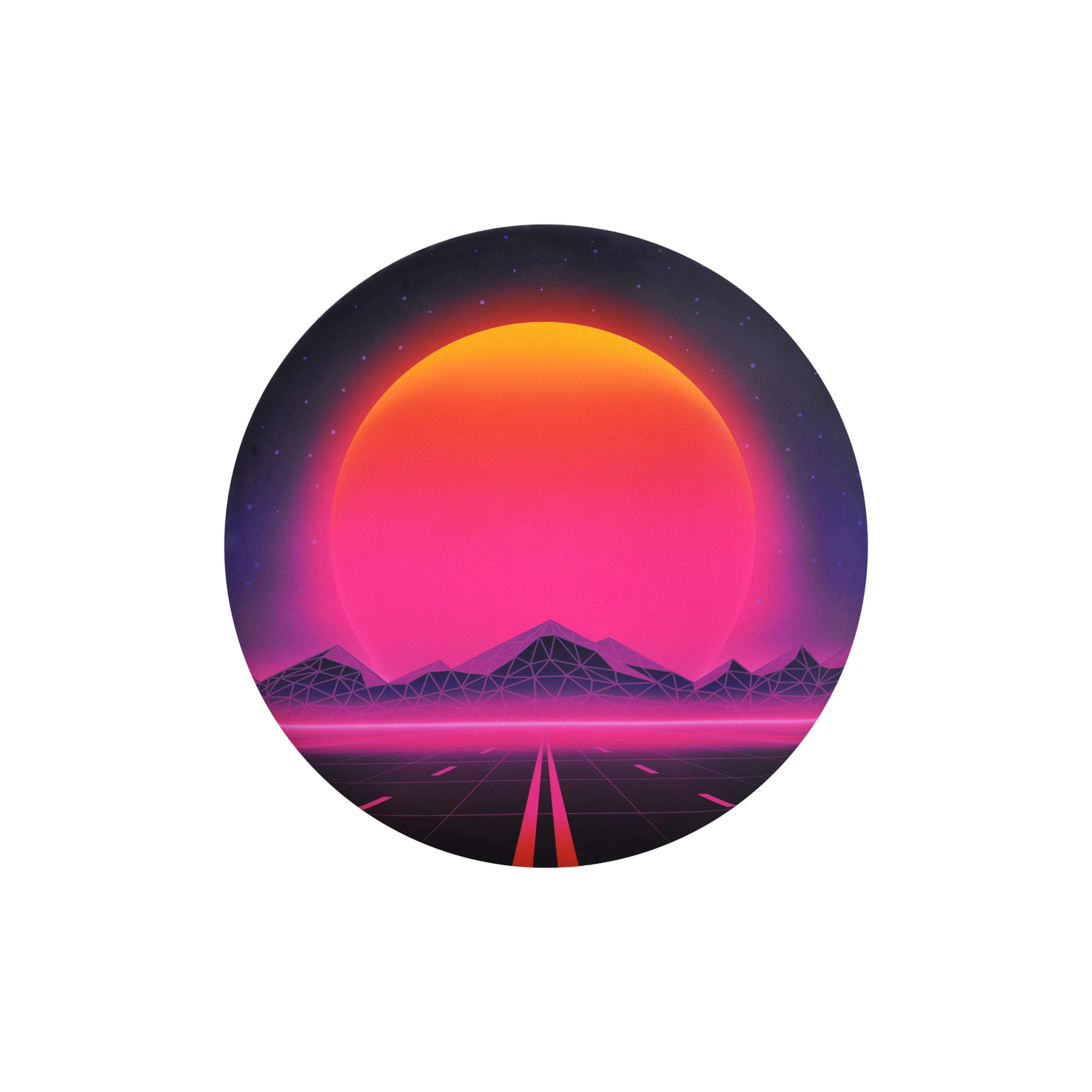 Waboba Wingman - Foldable Silicone Disc - Fly Straight and Far, Perfect for Kids and Adults, Model - 80s Sunset