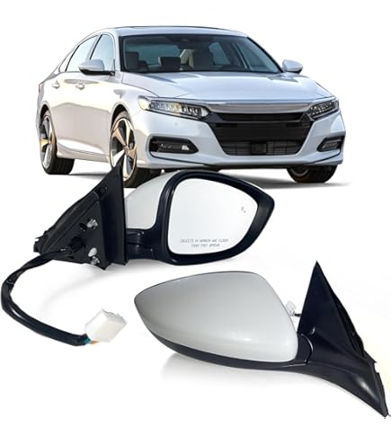 2018-2020 Honda Accord Sedan LX/Sport Side View Door Mirror , Power Glass , Non-Heated