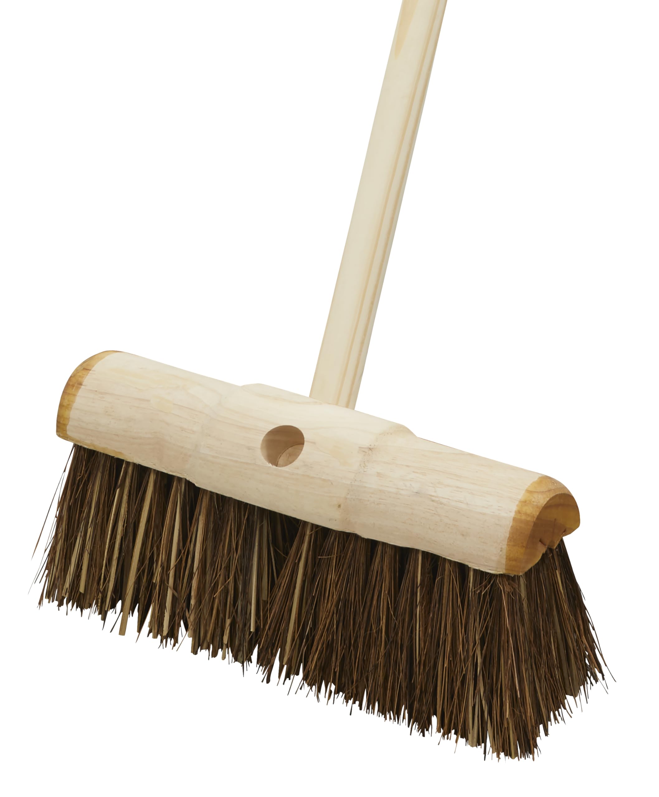 Sealey 13"(325mm) Stiff/Hard Bristle Broom, Heavy-Duty - BM13HX