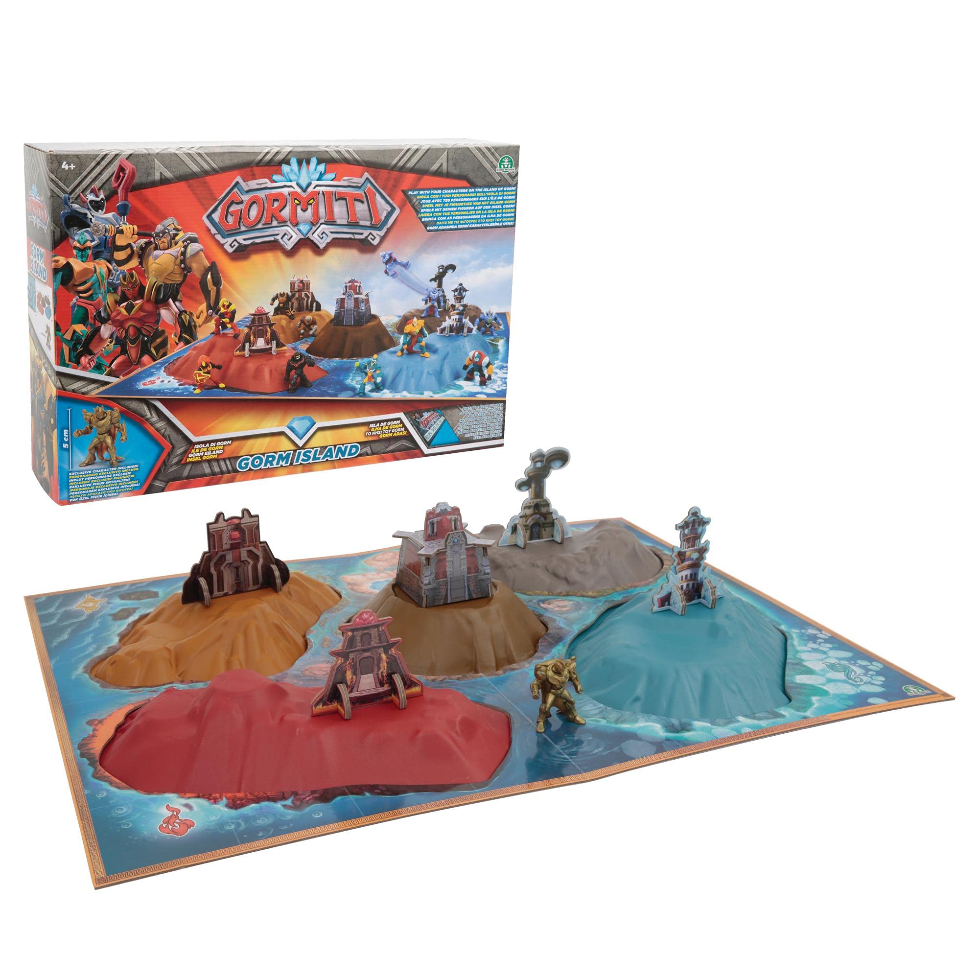 Giochi Preziosi Precious Games Gorm Island Playset Gormiti with Character Included