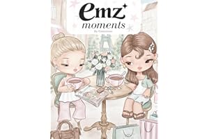 Emz moments coloring book: Emmzonn: Fashion, girlhood & Self-Care
