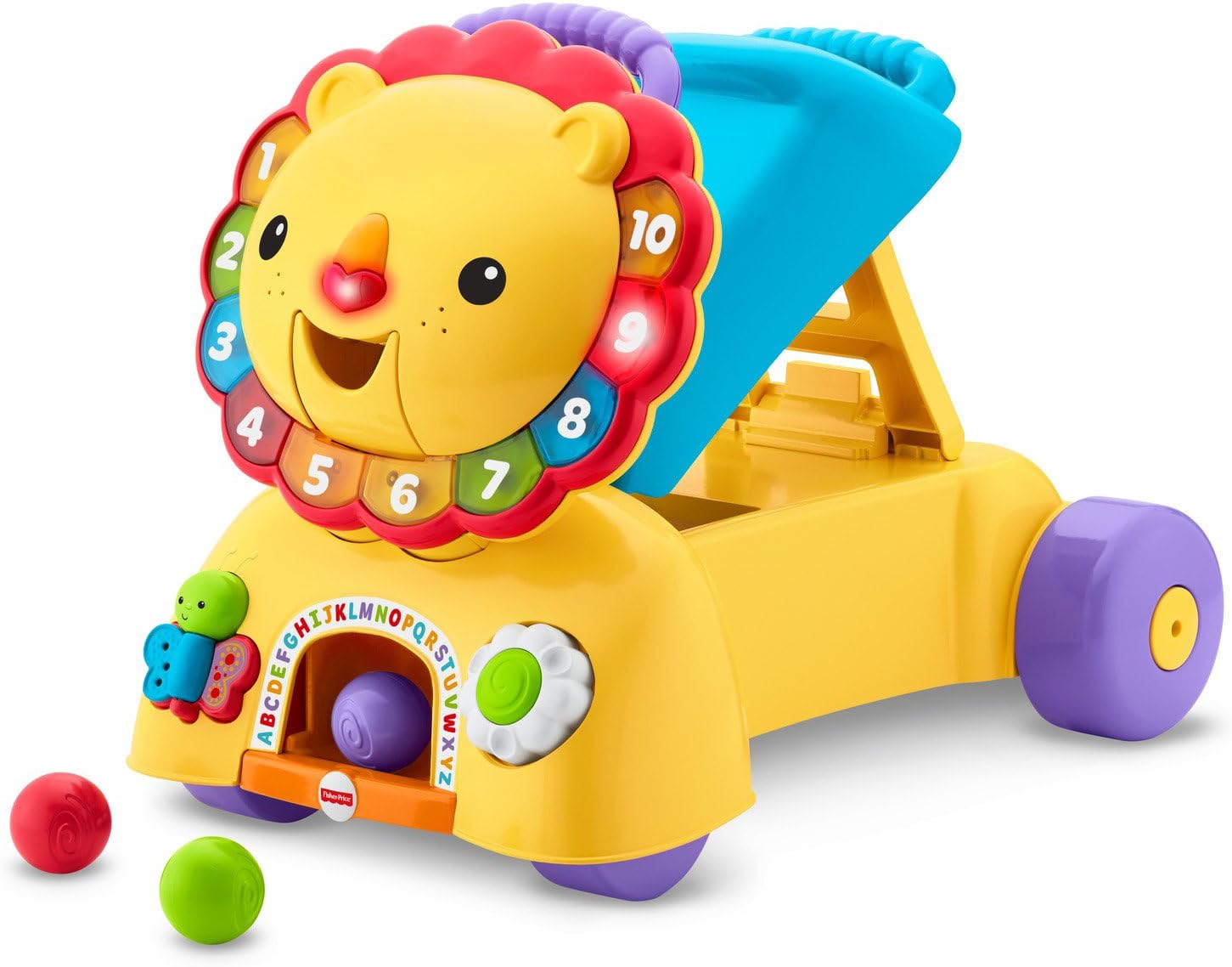 carrito de leon fisher price