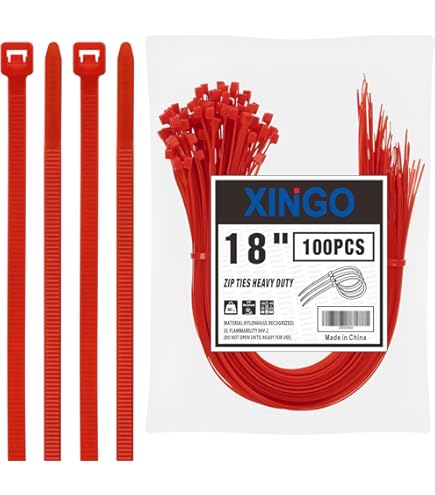 HS Durable Plastic Zip Ties 4 Inch (Bulk-1000 Pack) Small Tie Wraps Thin 18 Lbs Self-Locking Nylon Cable Ties For Electronics Organizer, Wire Zip Ties UV Rated Black - View #13