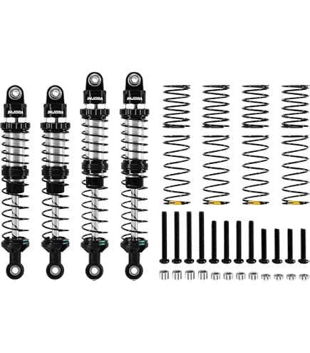 INJORA RC Stoßdämpfer RC Shock Absorber RC Dämpfer Set für 1/10 RC