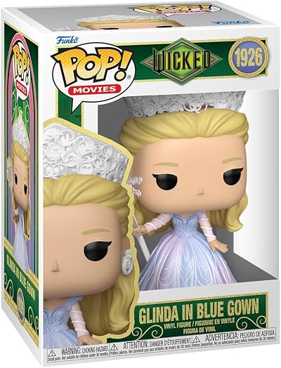 Funko Pop Movies Wicked for Good Glinda in Blue Gown Figure