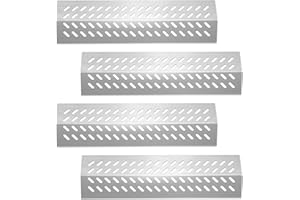 Folocy 17 5/8" Grill Heat Plates Flame Tamer BBQ Gas Grill Replacement Parts for Bull 16631, LP 47628, 57568 LP, LP 62648, Angus 47629, Brahma 57568, 57569, Outlaw 26038, Steer Premium 69009, 16GA