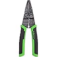 Hilmor 8" Wire Stripper with Rubber Handle Grip, Black & Green, WS8 1885424