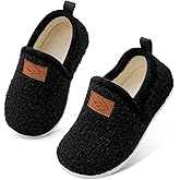 Lefflow Toddler Slippers Boys Girls House Shoes Slip on Baby Sock Shoes Lightweight Outdoor Walking Shoes