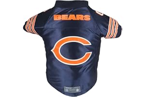 Littlearth NFL Chicago Bears Premium Pet Jersey, Team Color, X-Large