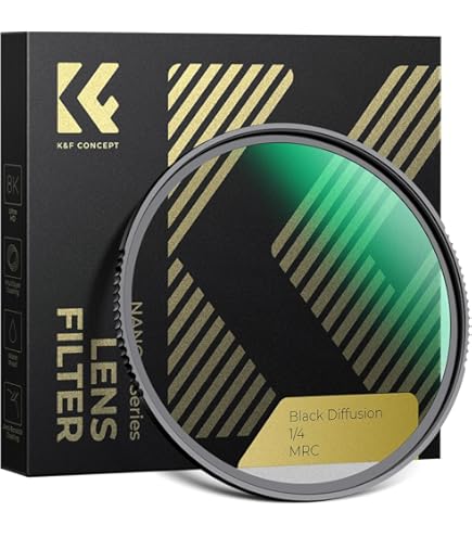 Amazon.com : Tiffen 72BPM2 72mm Black Pro-Mist 2 Diffusion