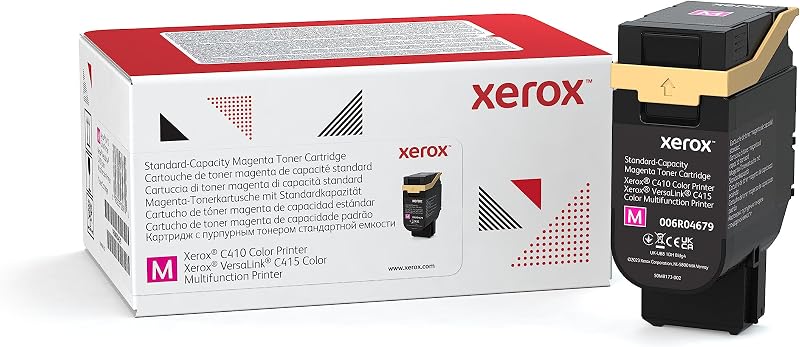 Xerox C410 C415 Magenta Toner 006R04679 Standard Capacity 2000 Pages