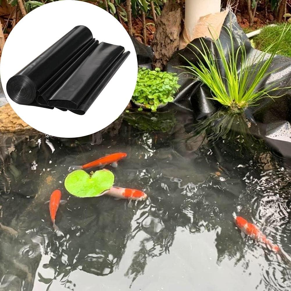 MAHFEI HDPE Rubber Pond Liner, Durable Pond Skins Garden Pool Membrane