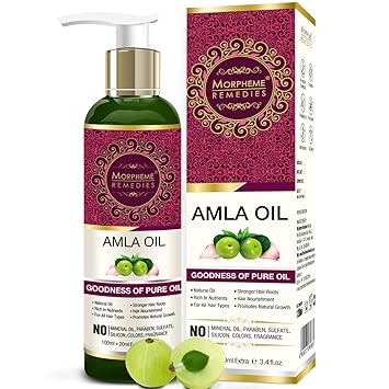 Morpheme Remedies Pure Amla Oil (No Mineral Oil & Paraben) 120ml