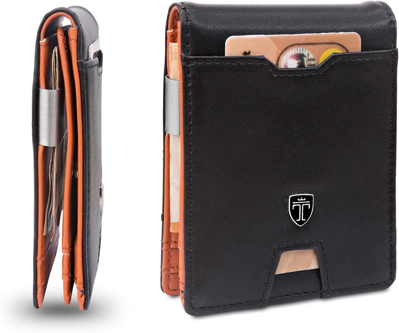 Portafoglio Uomo TRAVANDO Seattle - Protezione RFID, 9 Tasche, Similpelle, Made In Germany - Foto 2