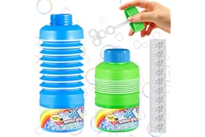 YouCute 2 Pack Bubble Solution Refill 32oz for Bubble Machines & Blowers (2 Pack)