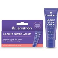 Amazon.com: Lansinoh Lanolin Nipple Cream Safe for Breastfeeding ...