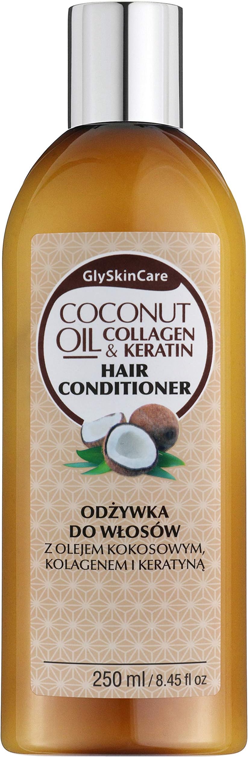 GlySkinCare - COCONUT OIL & COLLAGEN KERATIN HAIR CONDITIONER