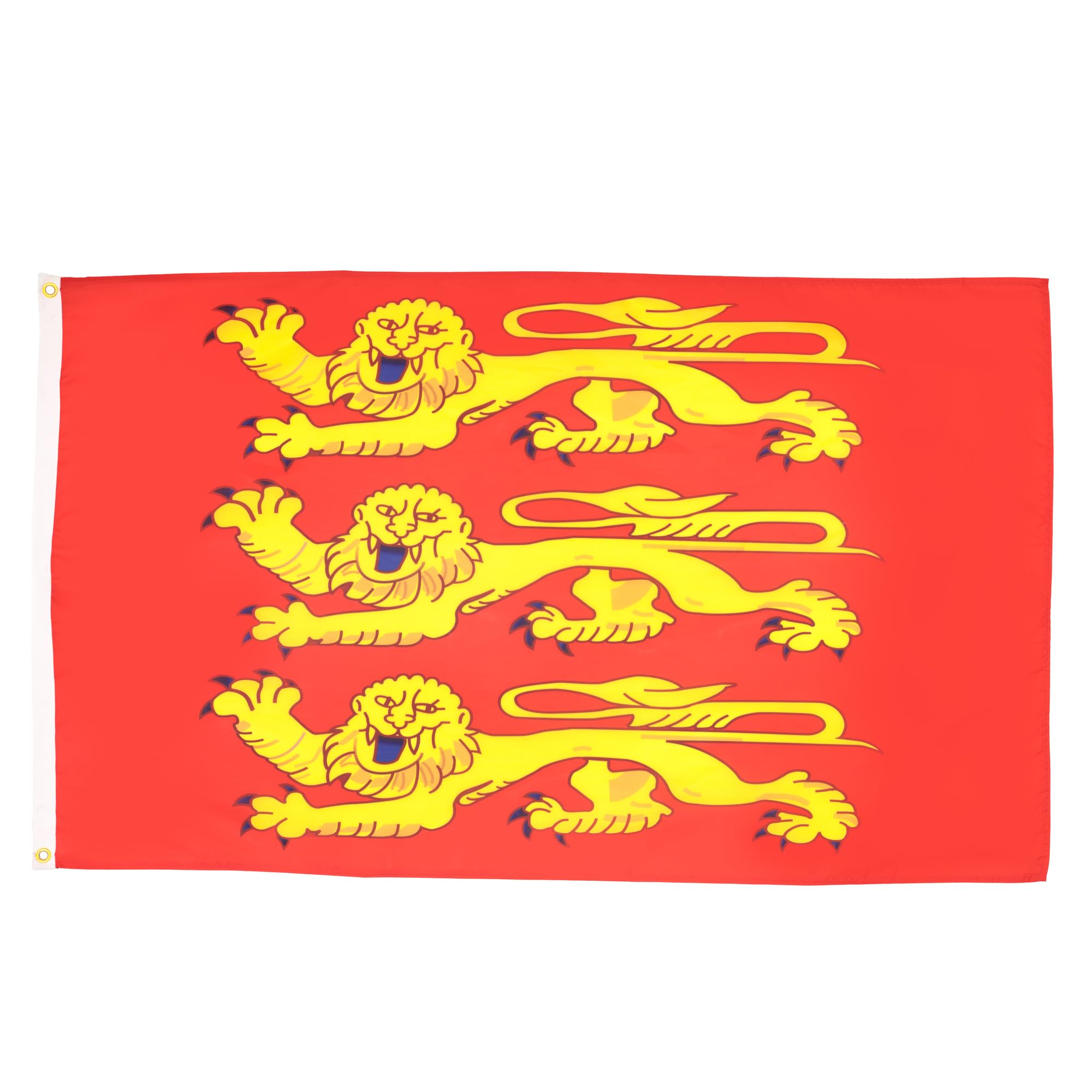 AZ FLAG - Upper Normandy Flag - 3x5 Ft - 100D Polyester French Region Of Haute-Normandie Banner with Two Metal Grommets - Fade Resistant - Vivid Colors - 3' x 5' Feet - 150x90 Cm — image 1