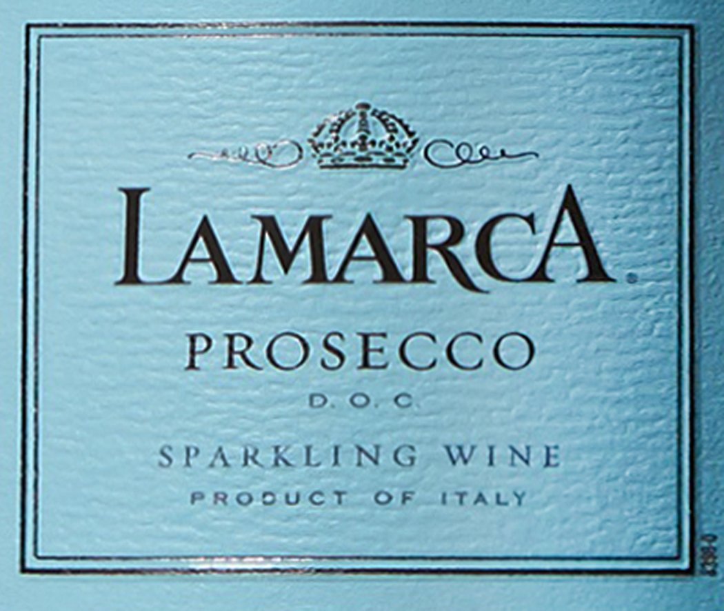 La Marca DOC Prosecco Sparkling Wine Mini Bottles, 24 X 187 Ml