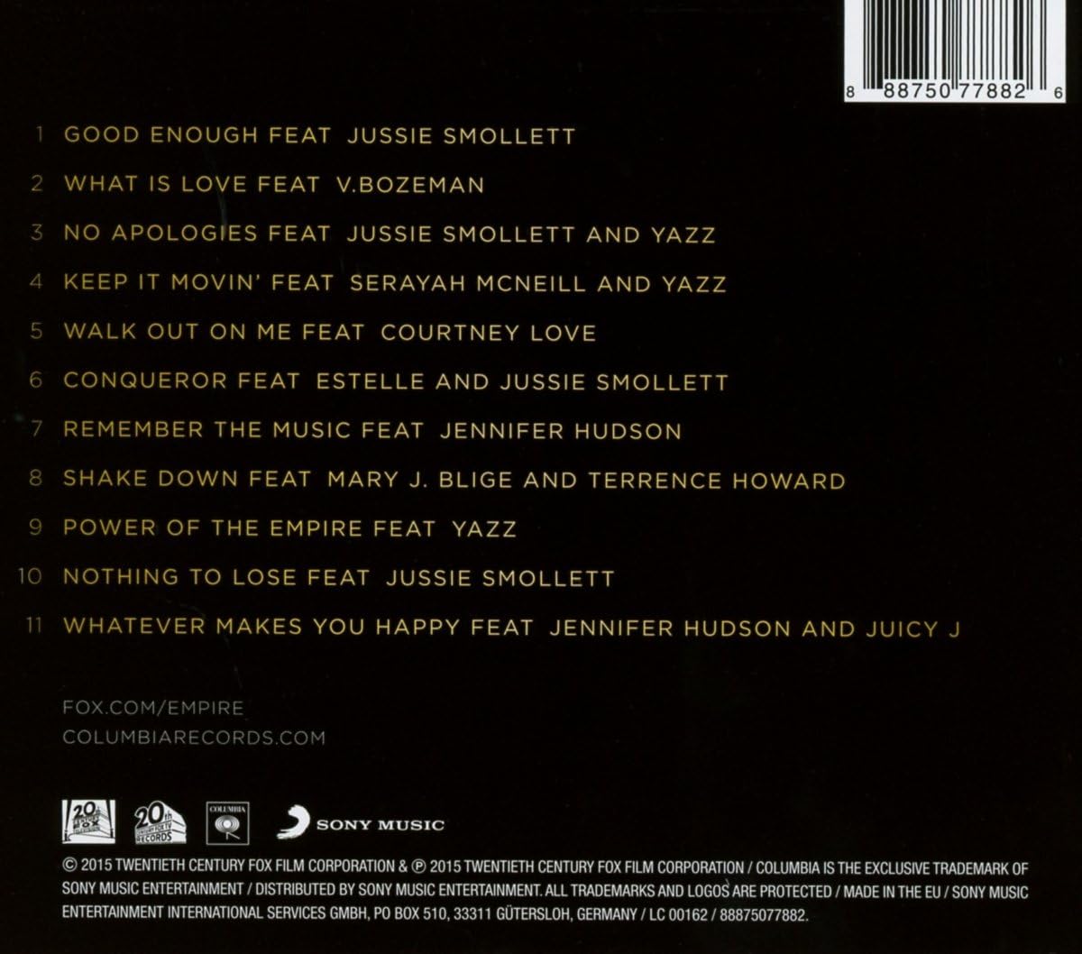 Original Soundtrack From Season 1 Of Empire Amazon Co Uk Music