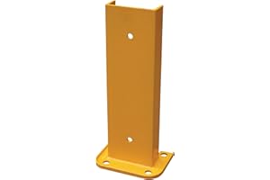 EMEDCO Vestil G6-18 Steel Structural Rack Guard 18-1/4 In. x 6 In. x 15 In. Yellow