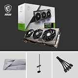 MSI GeForce RTX 4090 SUPRIM 24G Gaming Graphics Card NVIDIA RTX 4090 24GB GDDR6X view 8