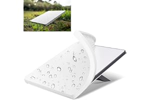 WELLLIFEIN Starlink Mini Protective Case Silicone Cover, Liquid Silicone Case for Starlink Mini Satellite Dish, Waterproof Starlink Accessories Full Cover Shell with Anti-Scratch Protection White