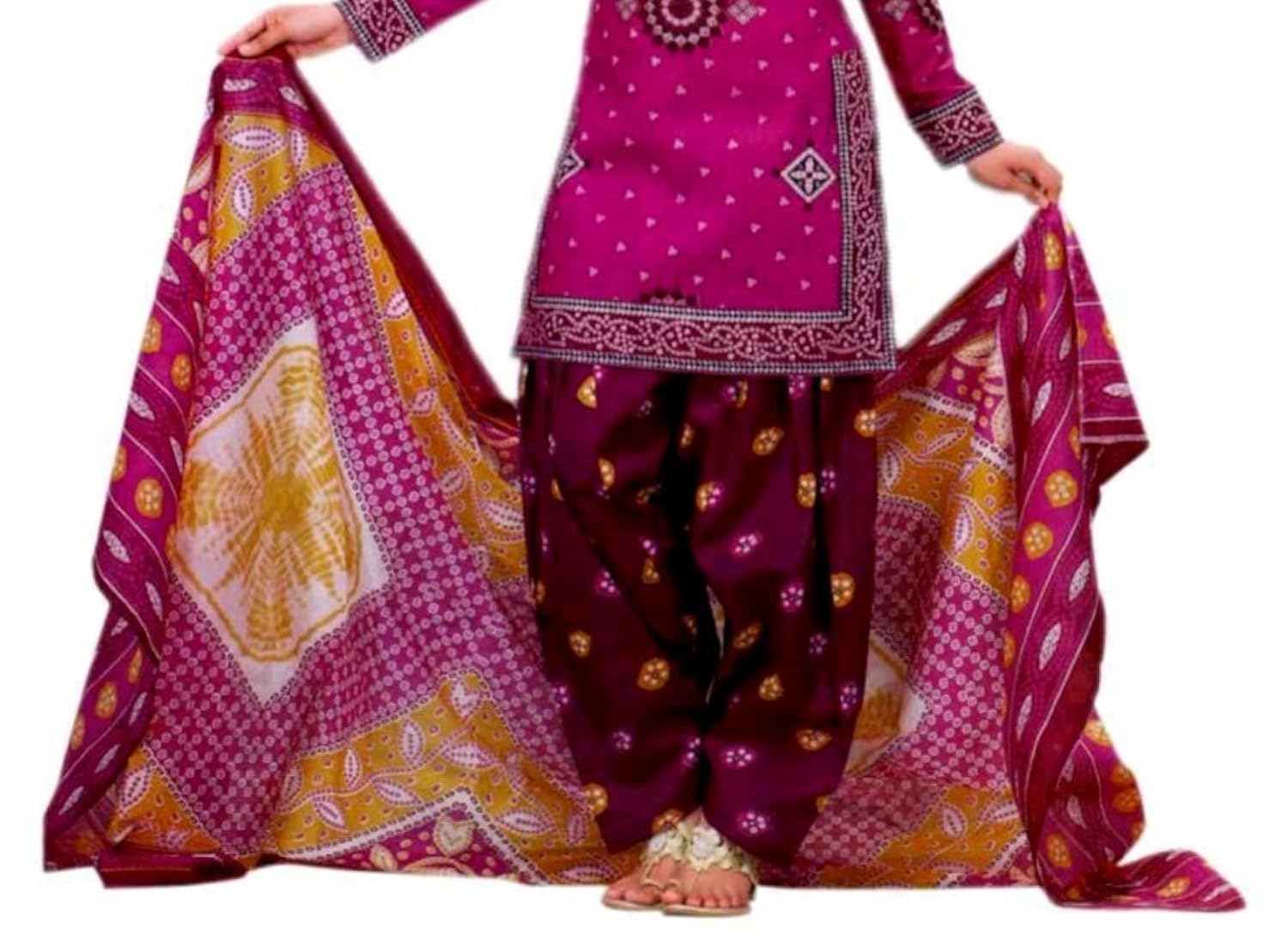 miraan women's cotton dress material