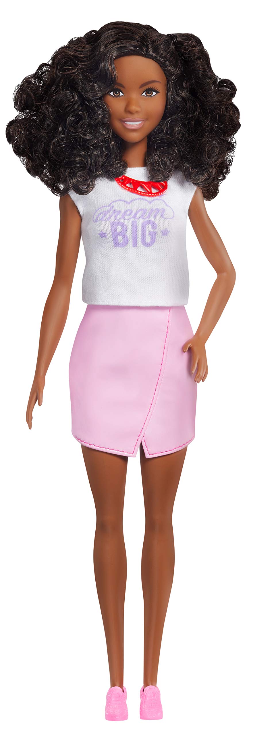 Barbie Careers Surprise Dresses, African American Doll with 2 Clothes and Accessories to Discover, for Kids 3+ Years, GFX85