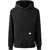 Ubon FR Hoodies for Men Pullover Flame Resistant Hooded Sweatshirts 14 oz Cotton Fleece