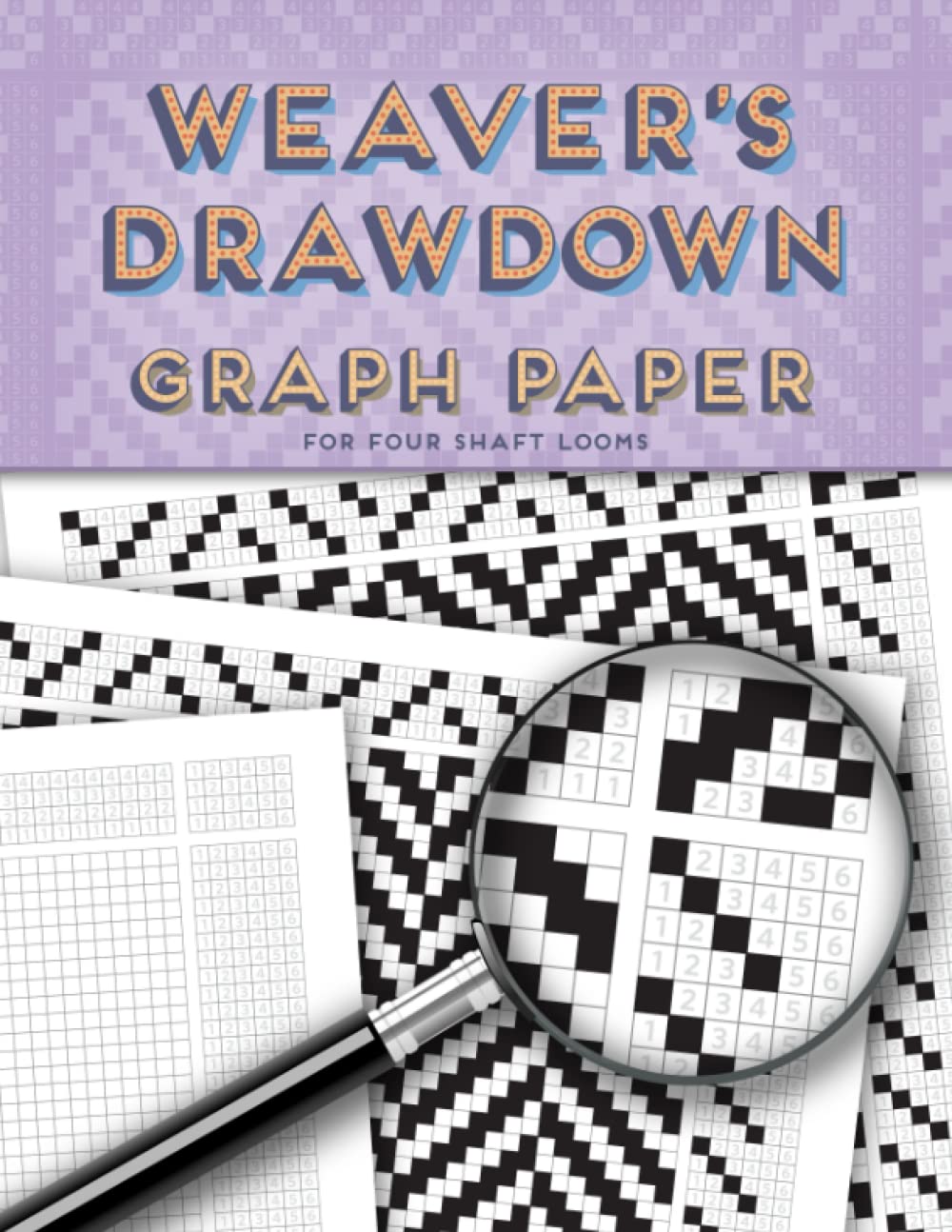 Weaver's Drawdown Graph Paper for Four Shaft