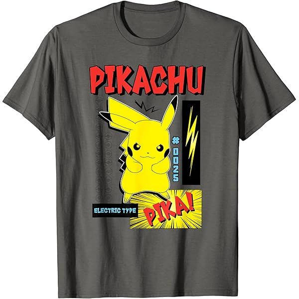【新品未開封】FAN OF PIKACHU&EIEVUI　Tシャツ Mサイズ Tシャツ PIKACHU Black S/M/L/XL ｜【公式】ポケモンセンター
