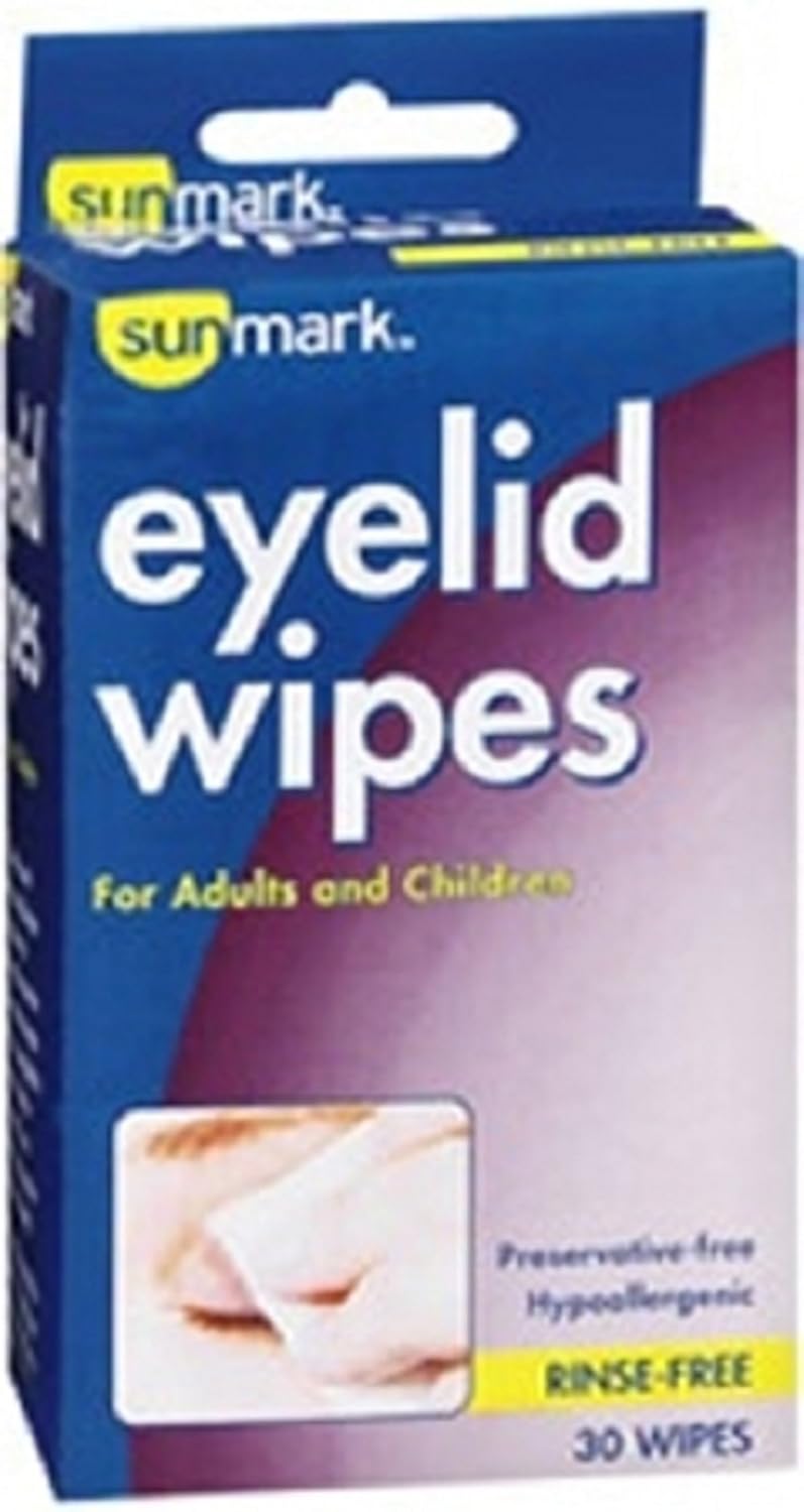 sunmark - Eyelid Cleanser - 30 per Box - Wipe-McK